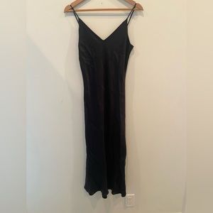 Wilfred Only Slip Satin Midi Dress